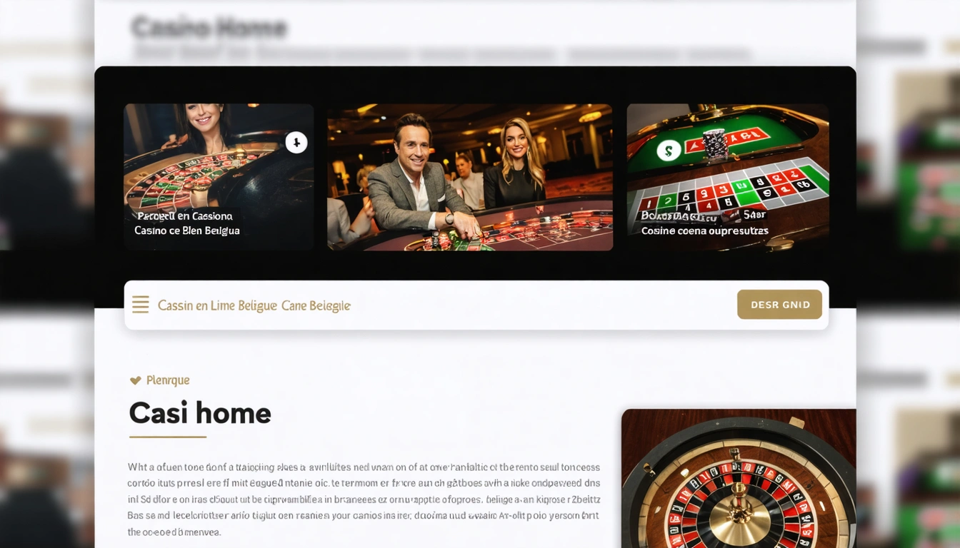 home Casino en Ligne Belgique